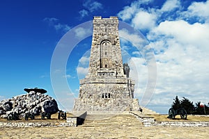 Monument Shipka National Liberation Bulgaria