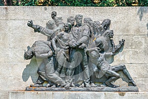 Monument Shooting of hostages, dedicated to the victims of fascism in Zagreb, Croatia