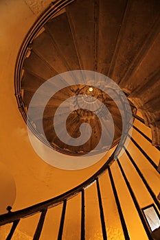 Monument spiral staircase