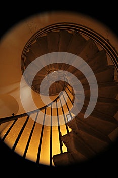 Monument spiral staircase