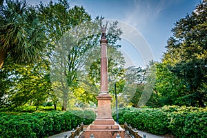 Monument at the State House in Columbia, South Carolina.