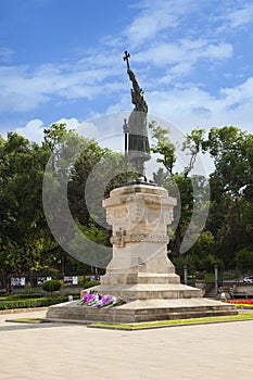 Monument of Stefan cel Mare in Chisinau, Moldova