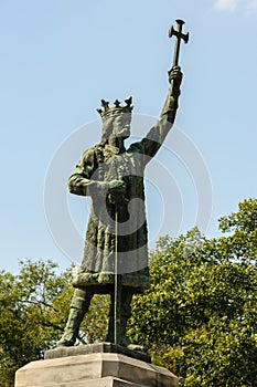 Monument of Stefan cel Mare in Chisinau, Moldova