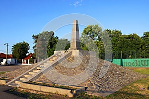 The Monument of the 13 Martyred Generals in Arad. photo