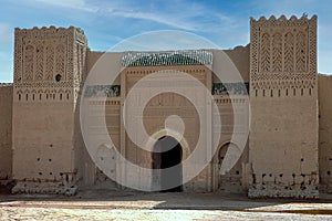 Monument of Tafilalet , Sijilmassa in Morocco