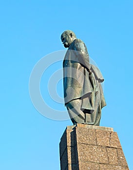 Monument of Taras Shevchenko in Kaniv photo