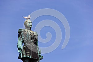 Monument to Alexander II in Helsinki Senate square