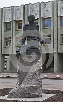 Monument to Alexey A. Brusilov, Shpalernaya street in St. Petersburg