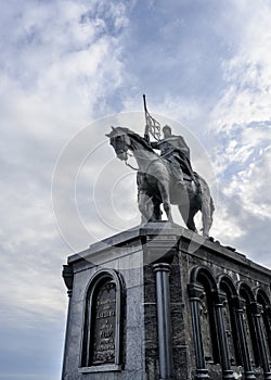 Monument to the ancient Russian Prince in Vladimir, Russia