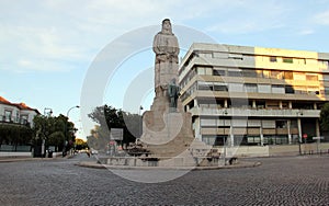 Monument to Antonio Jose de Almeda, the sixth President of Portugal from 1919 until 1923, Lisbon, Portugal photo
