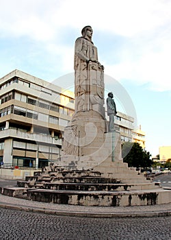 Monument to Antonio Jose de Almeda, the sixth President of Portugal, Lisbon photo