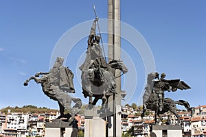 Monument to the Asen dynasty detail