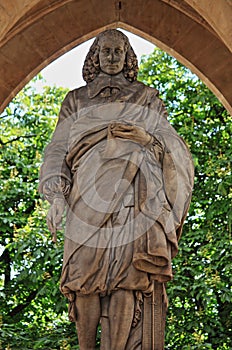 Monument to Blaise Pascal in Paris photo