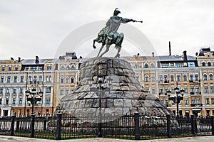 The monument to Bogdan Khmelnitsky