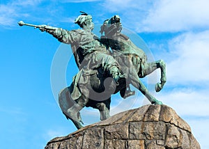 Monument to Bogdan Khmelnitsky in Kiev