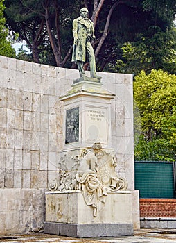 Monument to Bravo Murillo. Madrid, Spain photo