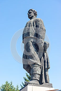 The monument to the Bulgarian hero Vasil Levski in Lovech