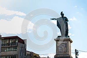 Monument to Carlo Felice, Cagliari, Sardinia, Italy photo