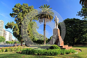 Monument to Carlos Tejedor in Buenos Aires