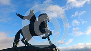 Monument to Catherine. The Baltic Sea. Kaliningrad