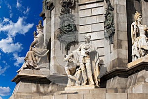 Monument to Christopher Columbus - Barcelona