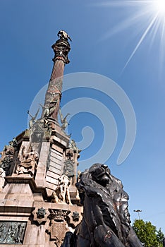 Monument to Christopher Columbus - Barcelona