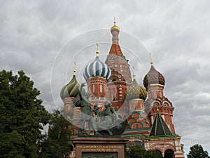 Monument to Citizen Minin and Prince Pozharsky.