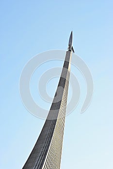 Monument to the conquerors of space in Moscow