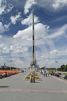 Monument to the Conquerors of Space in Moscow