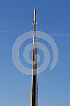 The Monument to the Conquerors of Space, Moscow, Russian federal city, Russian Federation, Russia