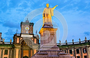 Monument to Dante Alighieri in Naples