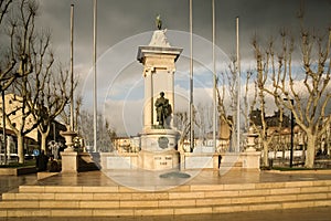 Monument to the deads of France. Narbonne. France