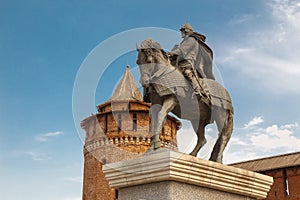 The monument to Dmitry Donskoy