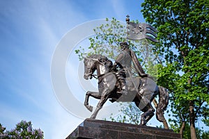 The monument to Dmitry Donskoy