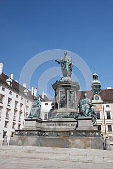 Monument to Emperor Franz I of Austria Kaiser Franz Denkmal in photo