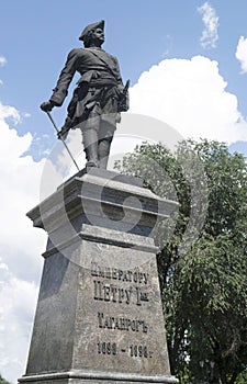 Monument to emperor Peter 1