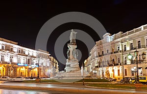 Monument to empress Catherine