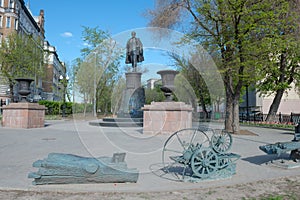 Monument to engineer VG Shukhov