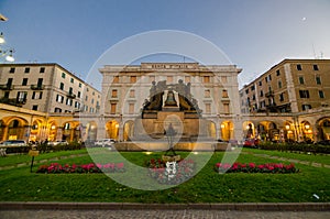 The Monument to the fallen, Piazza Mameli Savona in Liguria photo