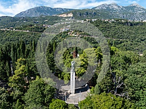 Monument to fallen soldiers and victims of fascism photo