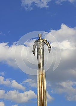 Monument to Gagarin in Moscow