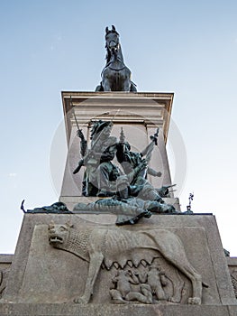 Monument to Garibaldi, Rome, Italy