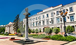 Monument to Gavrila Derzhavin in Tambov, Russia