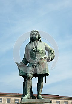 Monument to George Frideric Handel, Halle (Saale), Germany