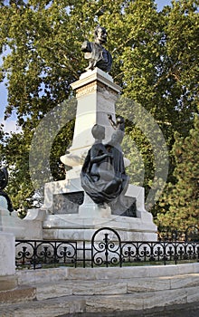 Monument to Gheorghe Duca in Bucharest. Romania