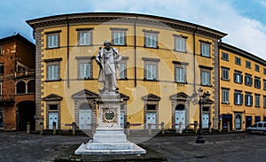 Monument to Giuseppe Mazzoni in Prato, Italy