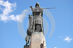 Monument to Grand Duke Gediminas - Vilnius - Lithuania