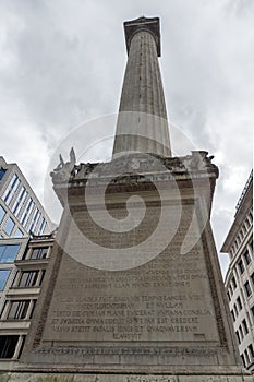 Monument to the Great Fire, London, United Kingdom