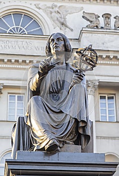 Monument to the great scientist Nicholas Copernicus