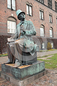 Monument to H. C. Andersen in Copenhagen photo